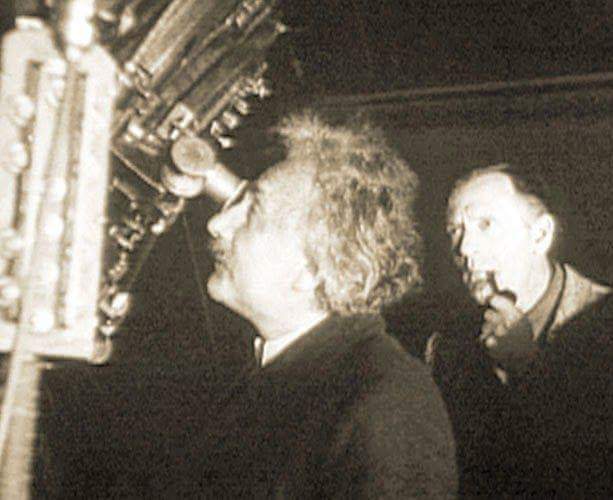Einstein - Hubble meeting
