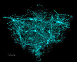 Map of Dark Matter in the Universe