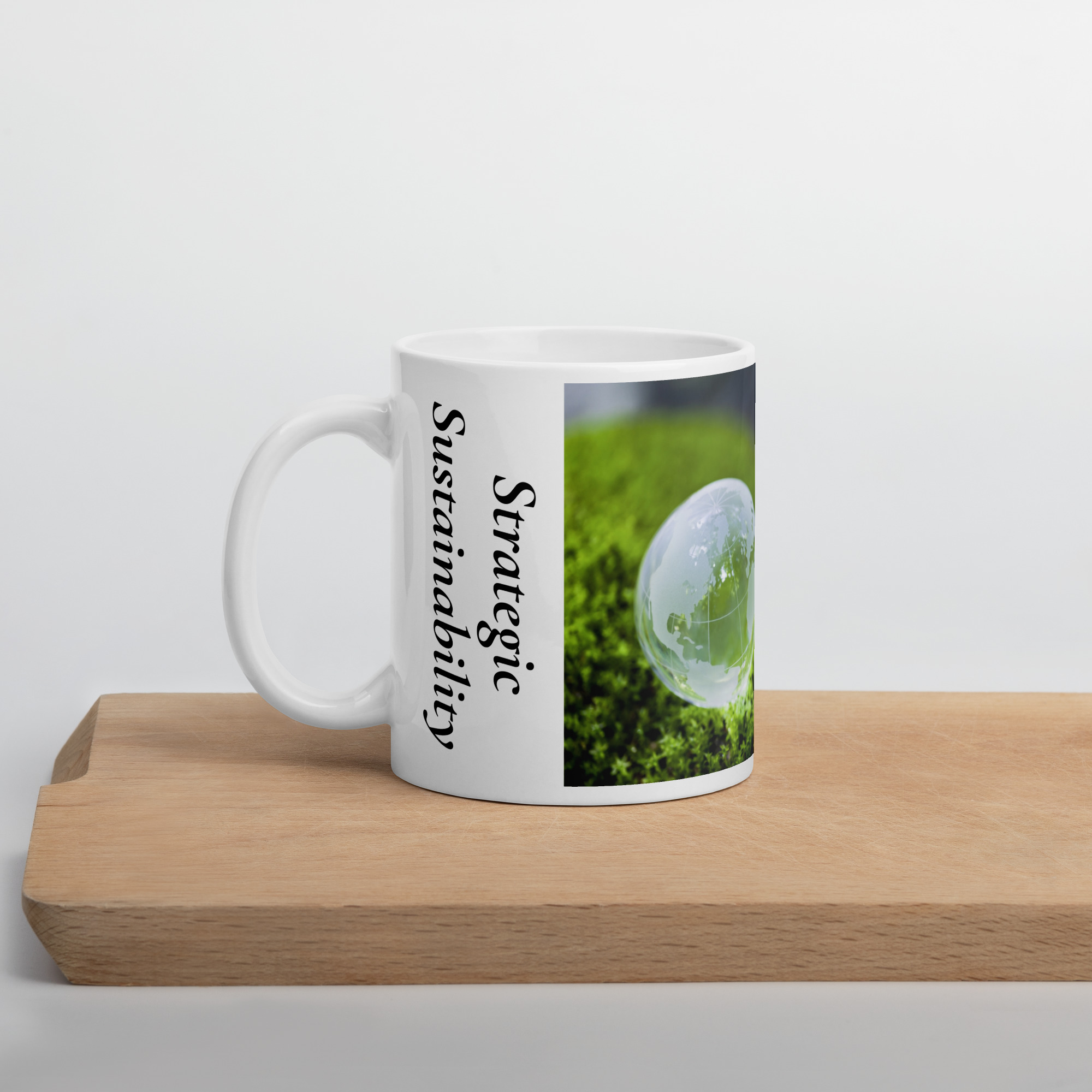 Strategic Sustainbability White glossy mug - Image 6