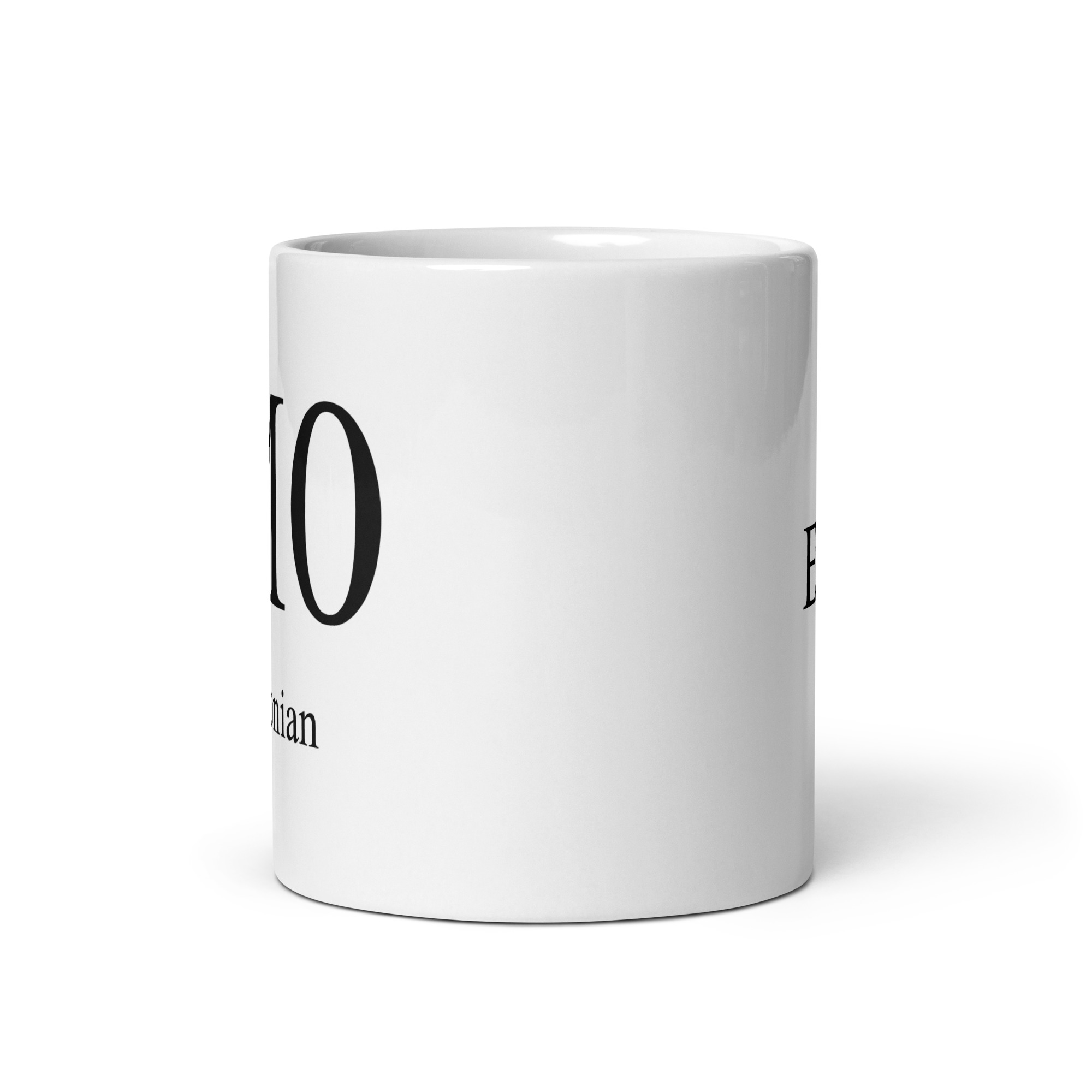 M0 EIM White glossy mug - Image 4