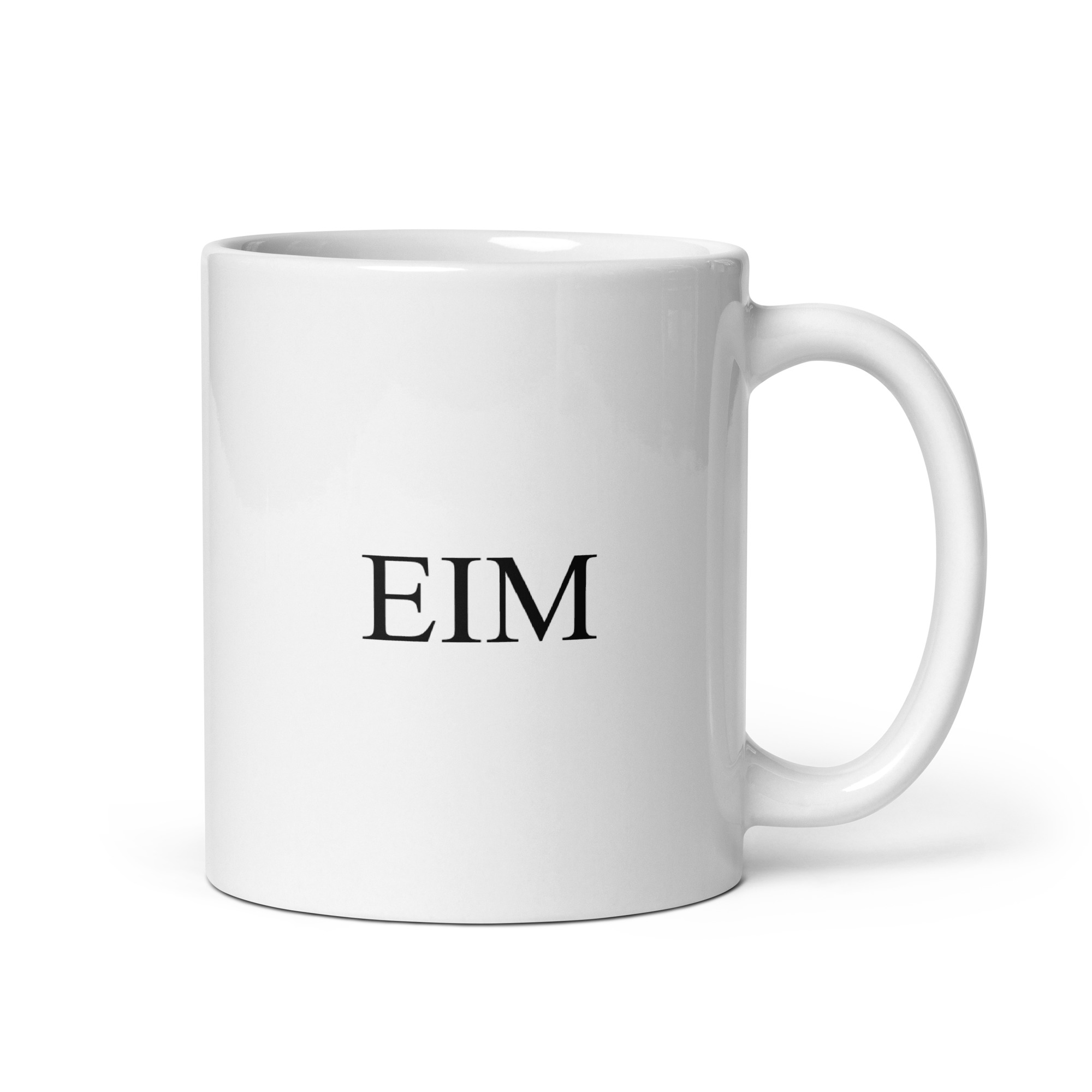 M0 EIM White glossy mug - Image 3