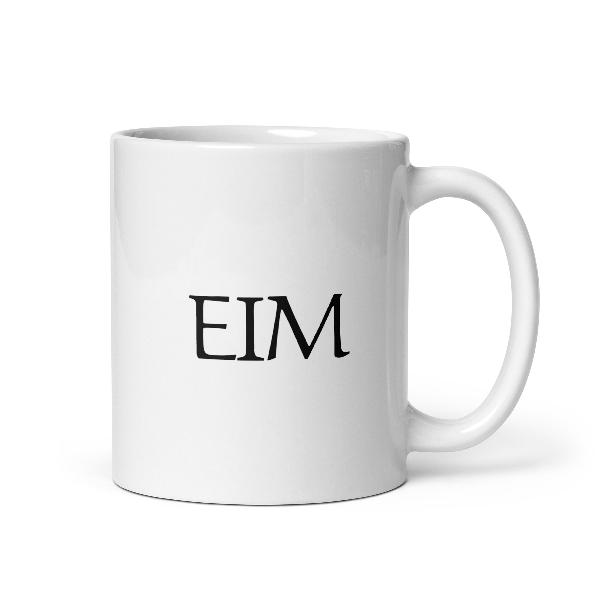 M2 EIM White glossy mug - Image 6