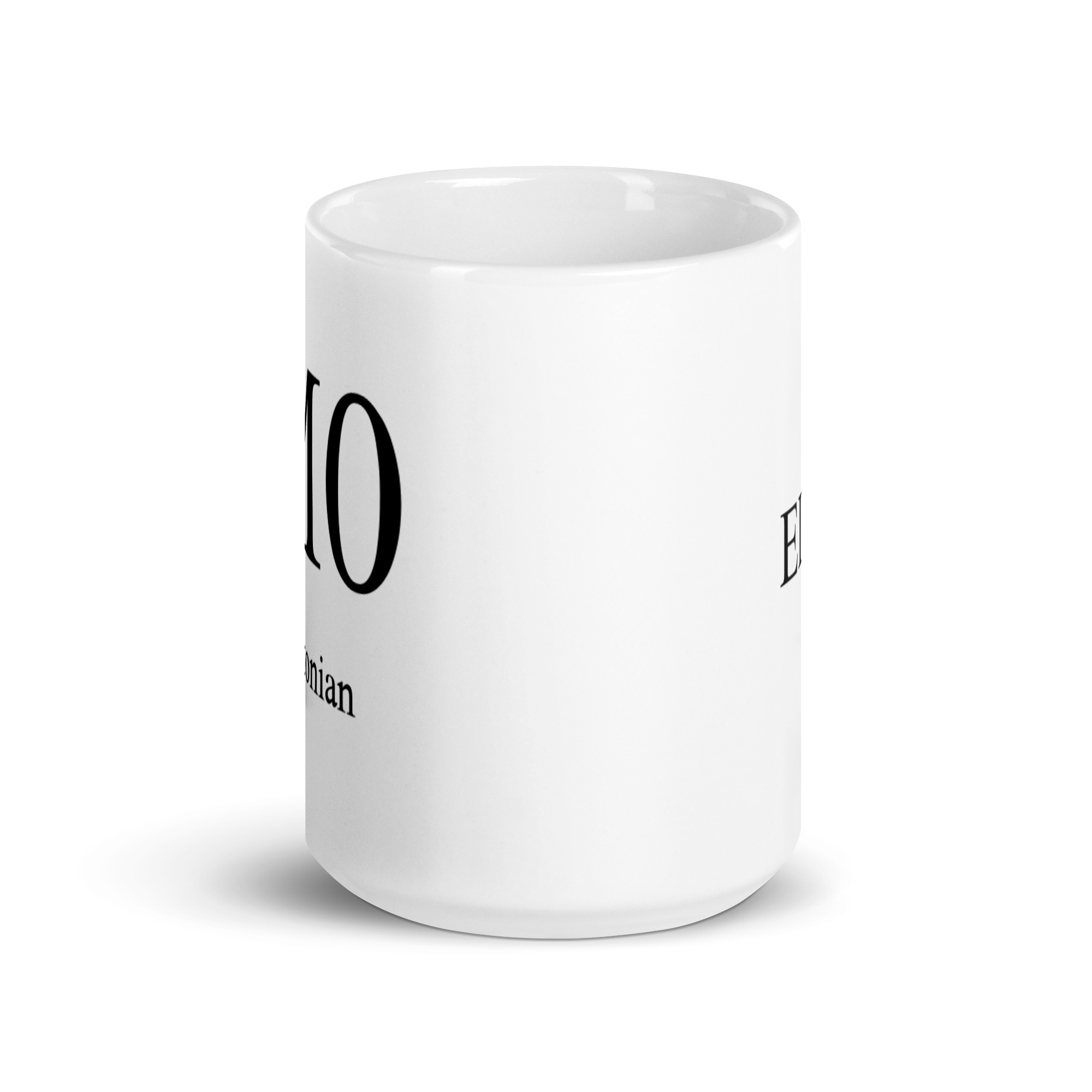 M0 EIM White glossy mug - Image 7