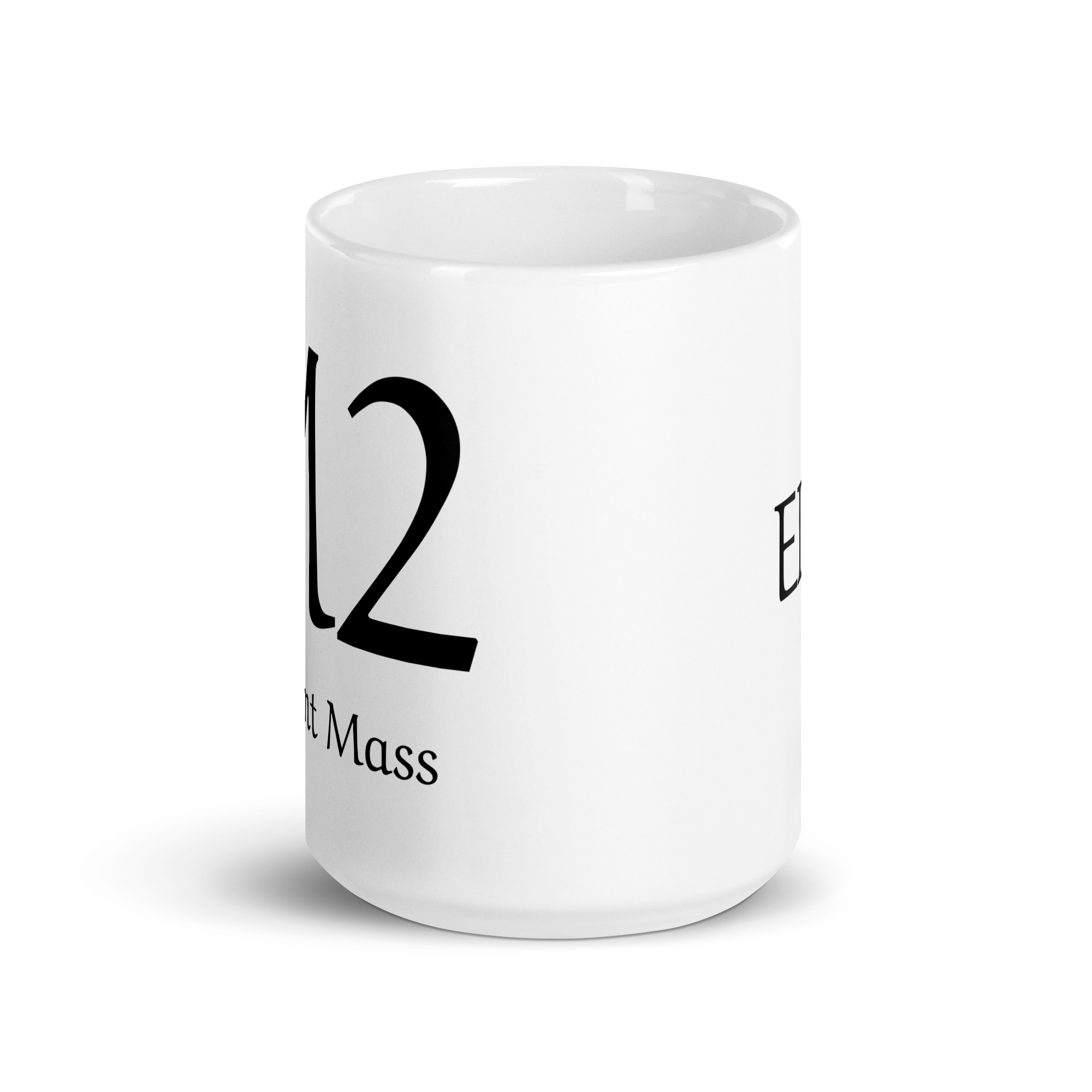 M2 EIM White glossy mug - Image 8