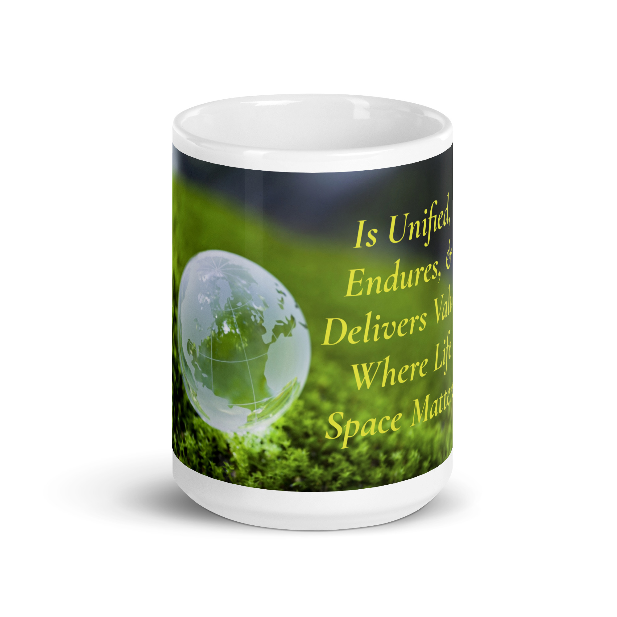 Strategic Sustainbability White glossy mug - Image 9