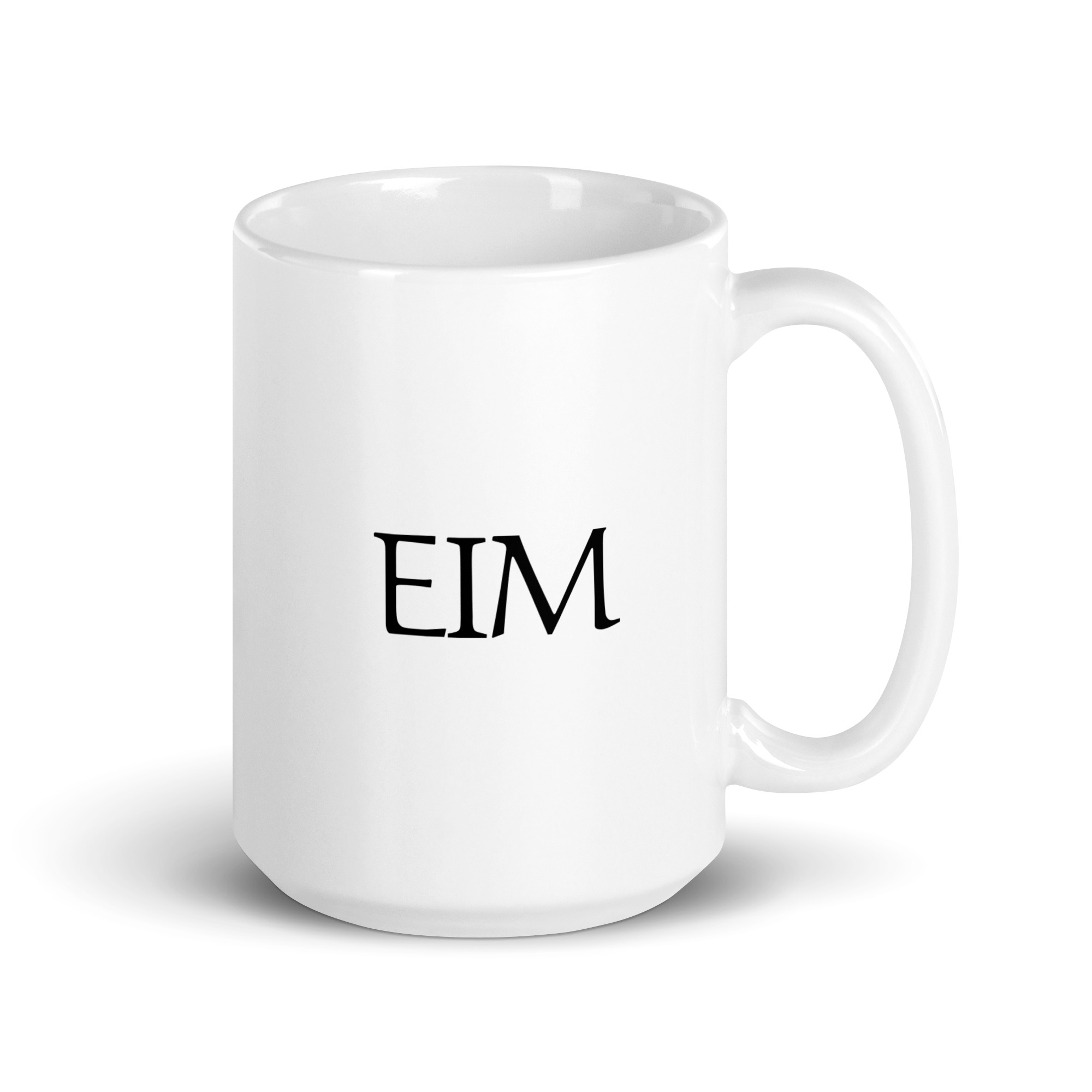 M2 EIM White glossy mug - Image 3