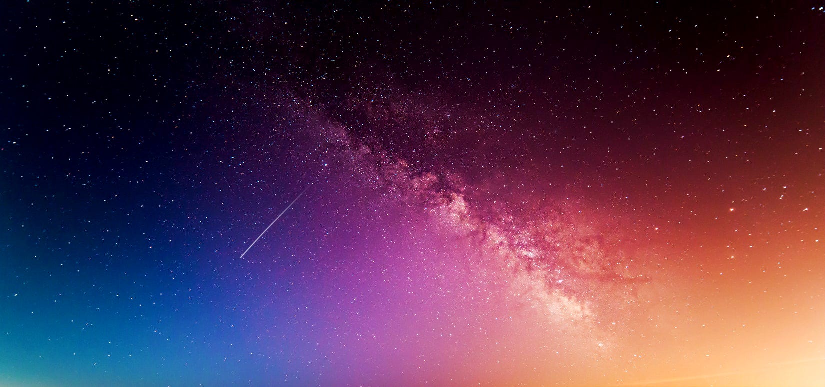 Stars in the night sky