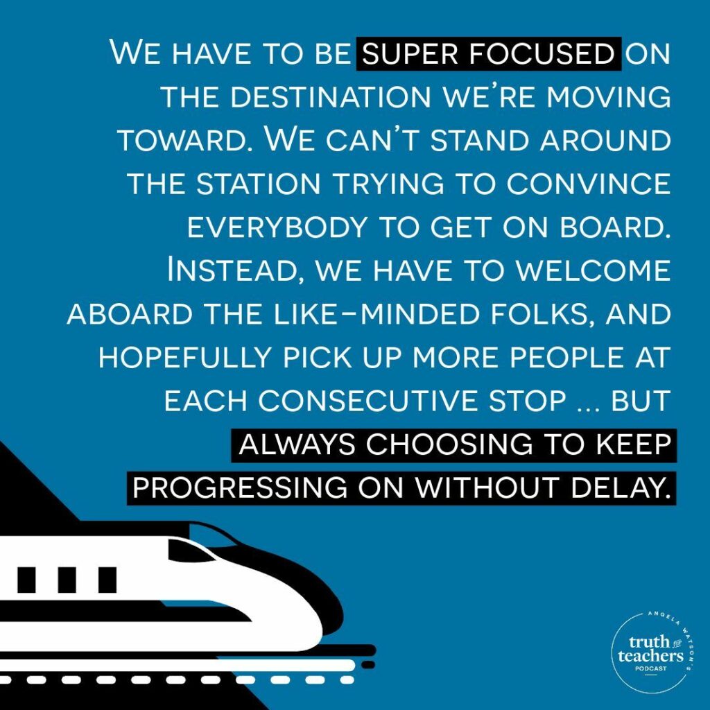 The Train Is Leaving The Station